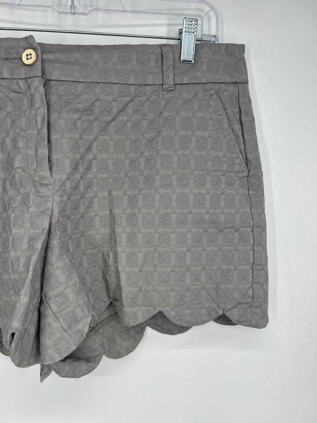 Crown & Ivy Size 10 Gray Shorts