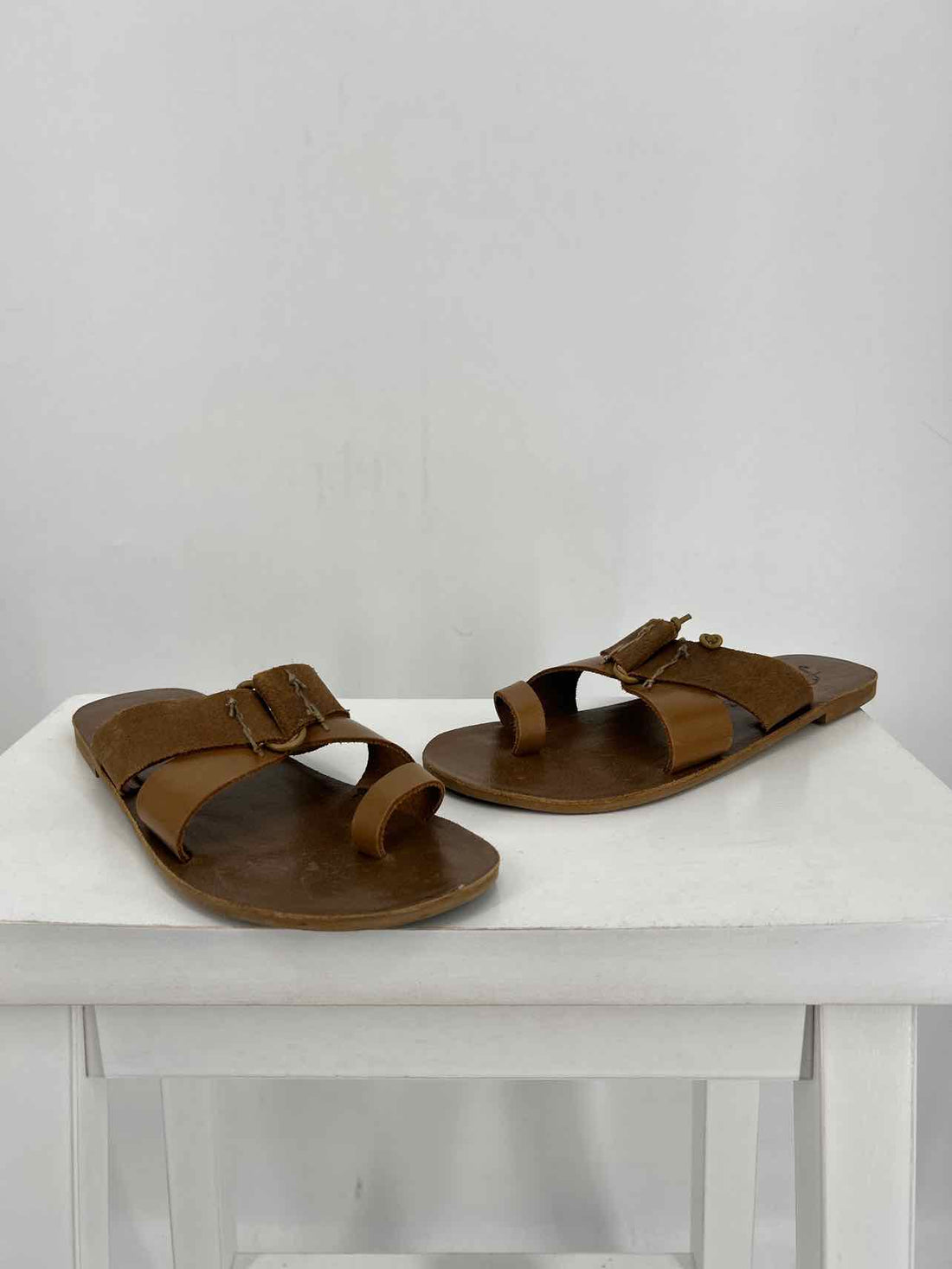 Free People Women Size 39 (8.5-9) Brown Sandals