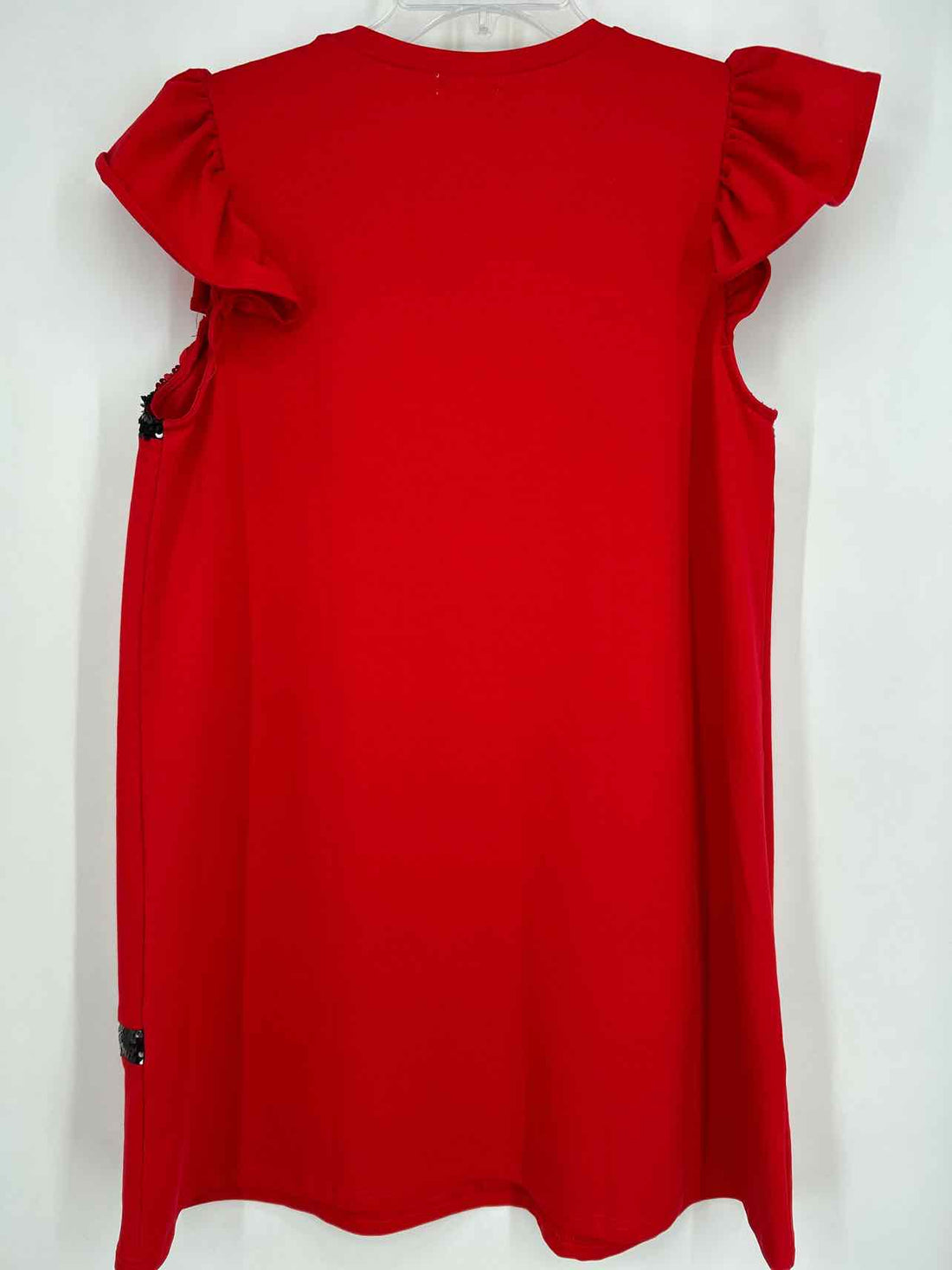 TCEC Size L Black & Red Sequined Dress