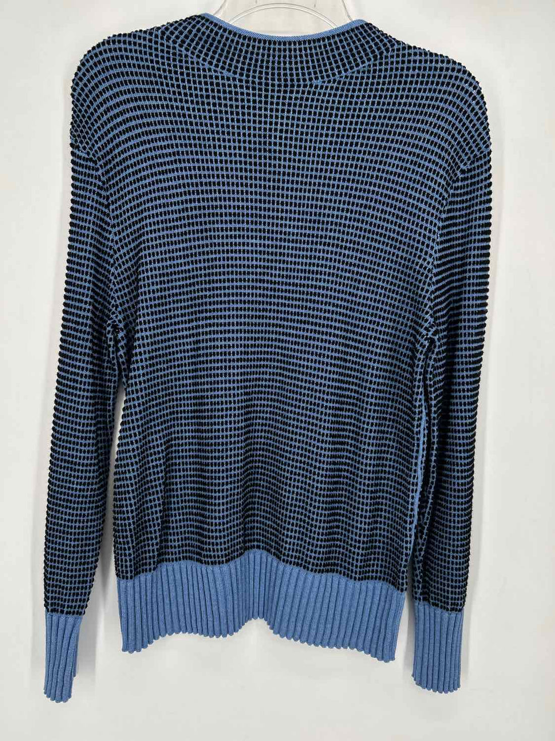 Nic+Zoe Size XS Blue & Black Sweater