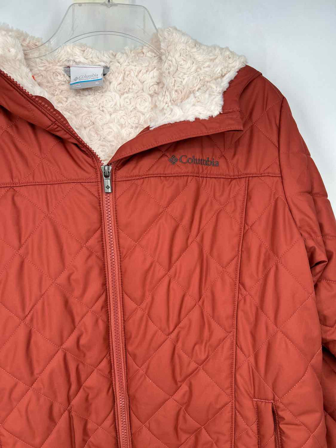 Columbia Size XL Dark Rose Jacket