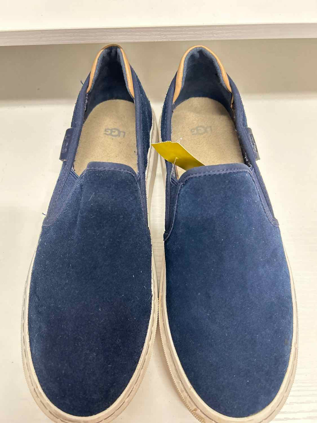 Ugg Women Size 7.5 Navy Suede Sneakers