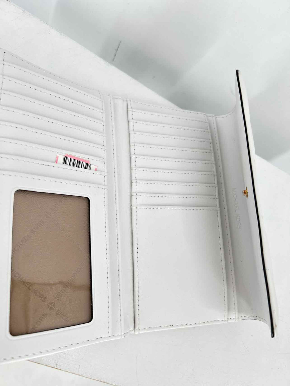 Michael Kors White Leather Wallet