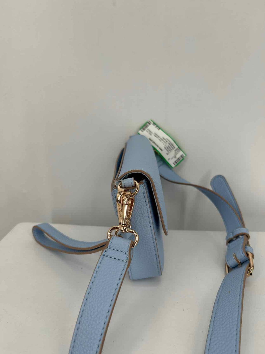 Nanette Lepore Light Blue Faux Leather Excellent Condition Crossbody