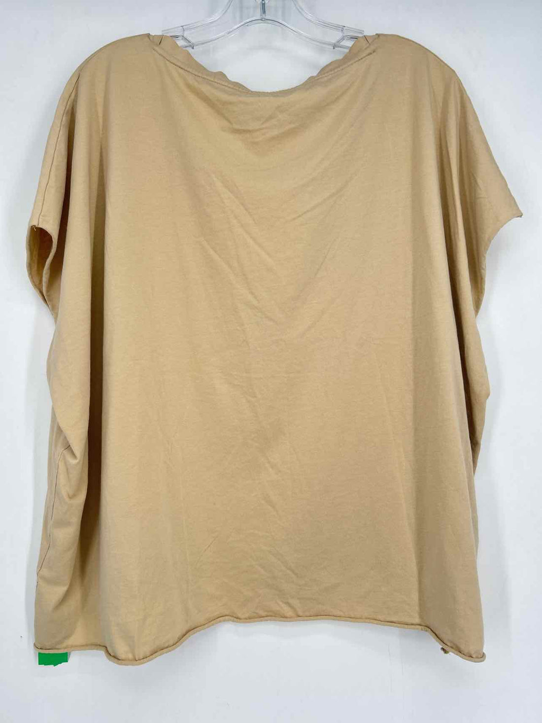 Planet Size OS Beige Short Sleeve
