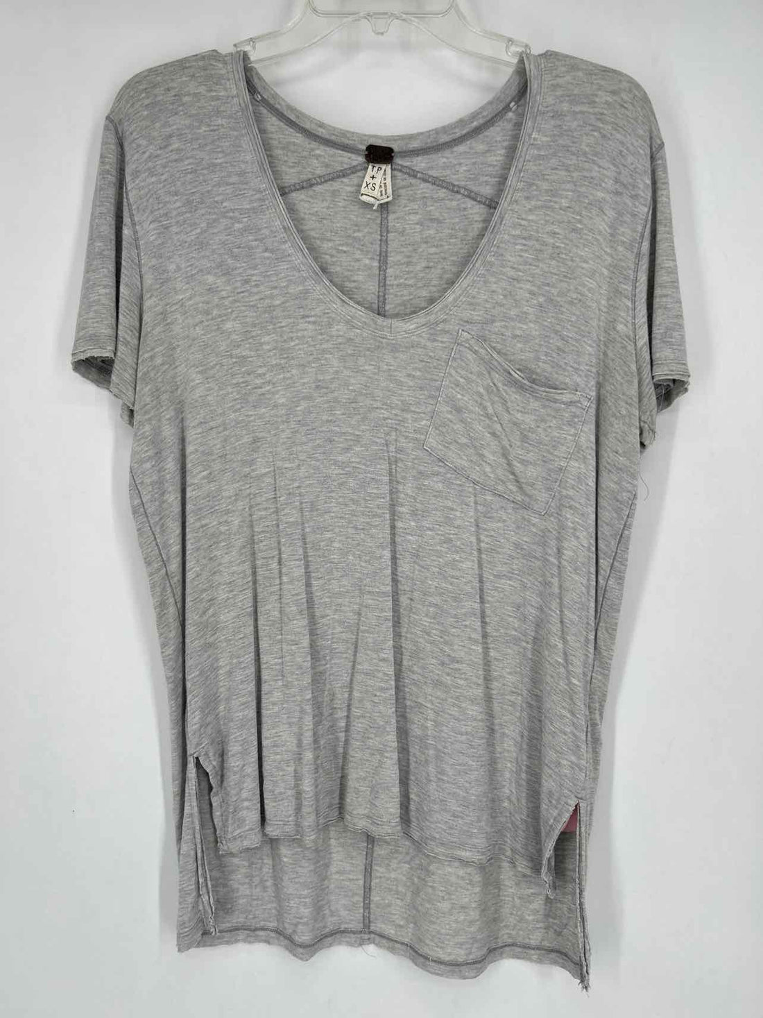 We The Free Size XS Light Gray Short Sleeve