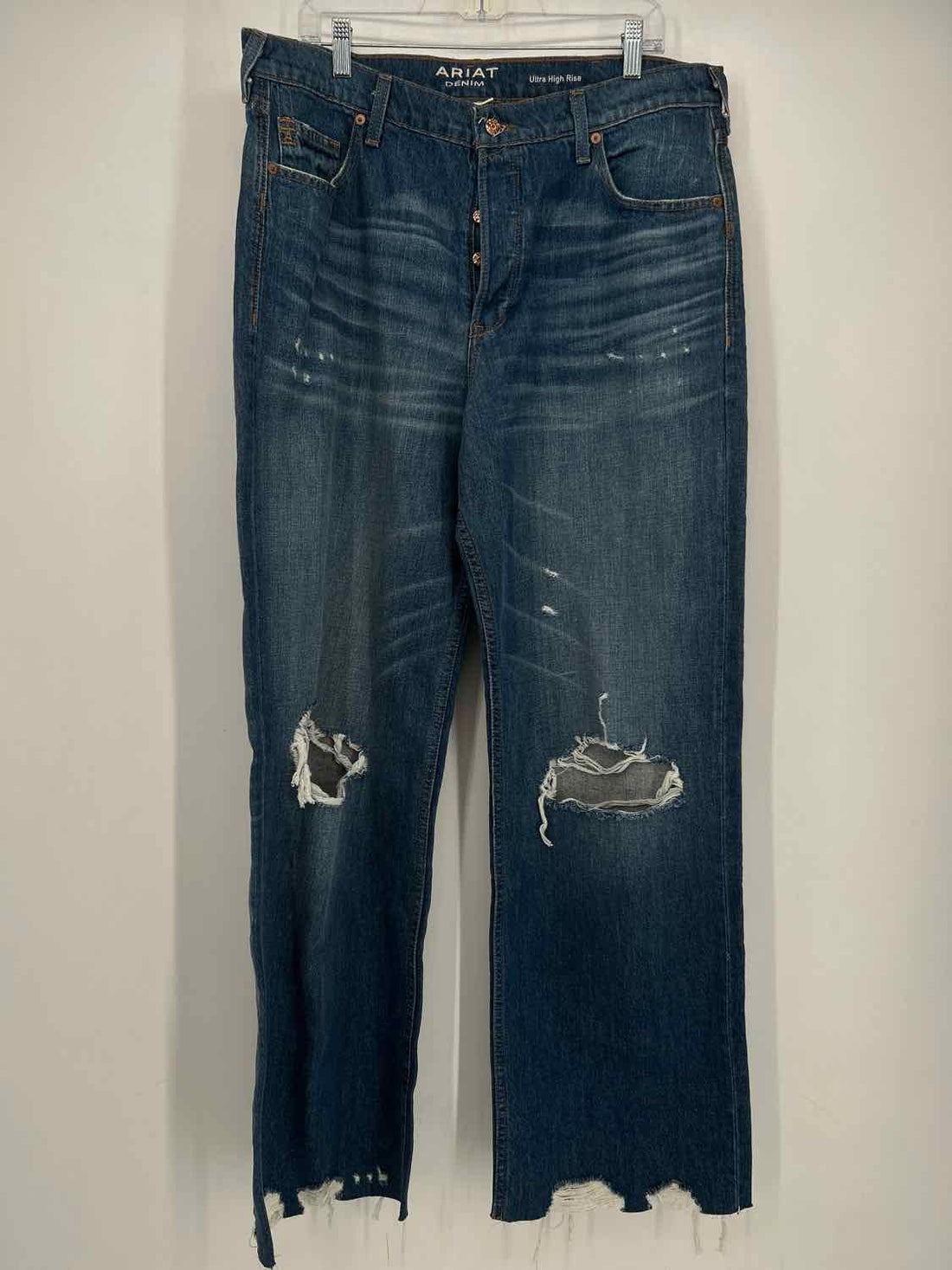 Ariat Size 33 Denim Jeans Tomboy Wide Leg