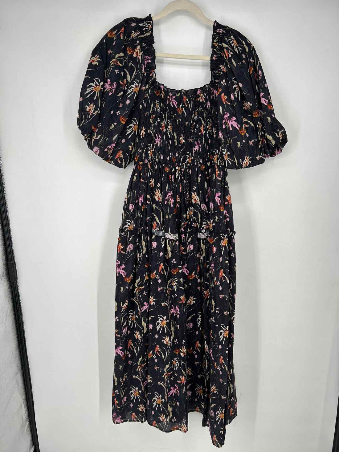 Aureum M Dark Navy Floral New Boutique Dress
