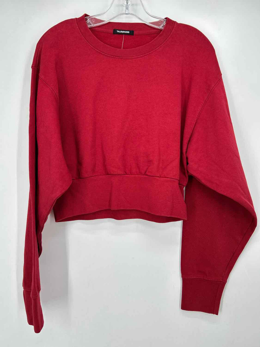 Talentless Size M Red Sweatshirt