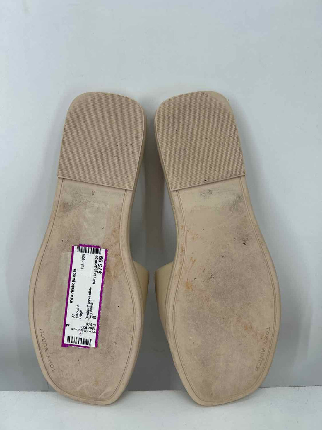Tory Burch Women Size 8 Beige Sandals