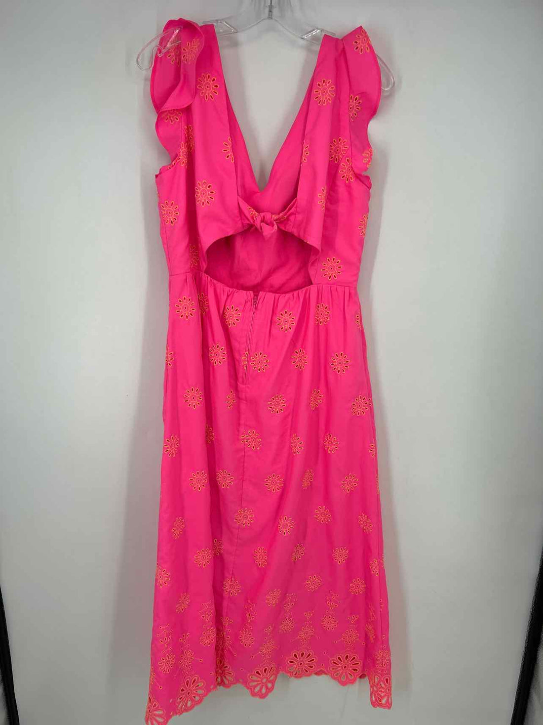 Lilly Pulitzer 8 Pink Eyelet Short Sleeve Lilly Pulitzer Dress