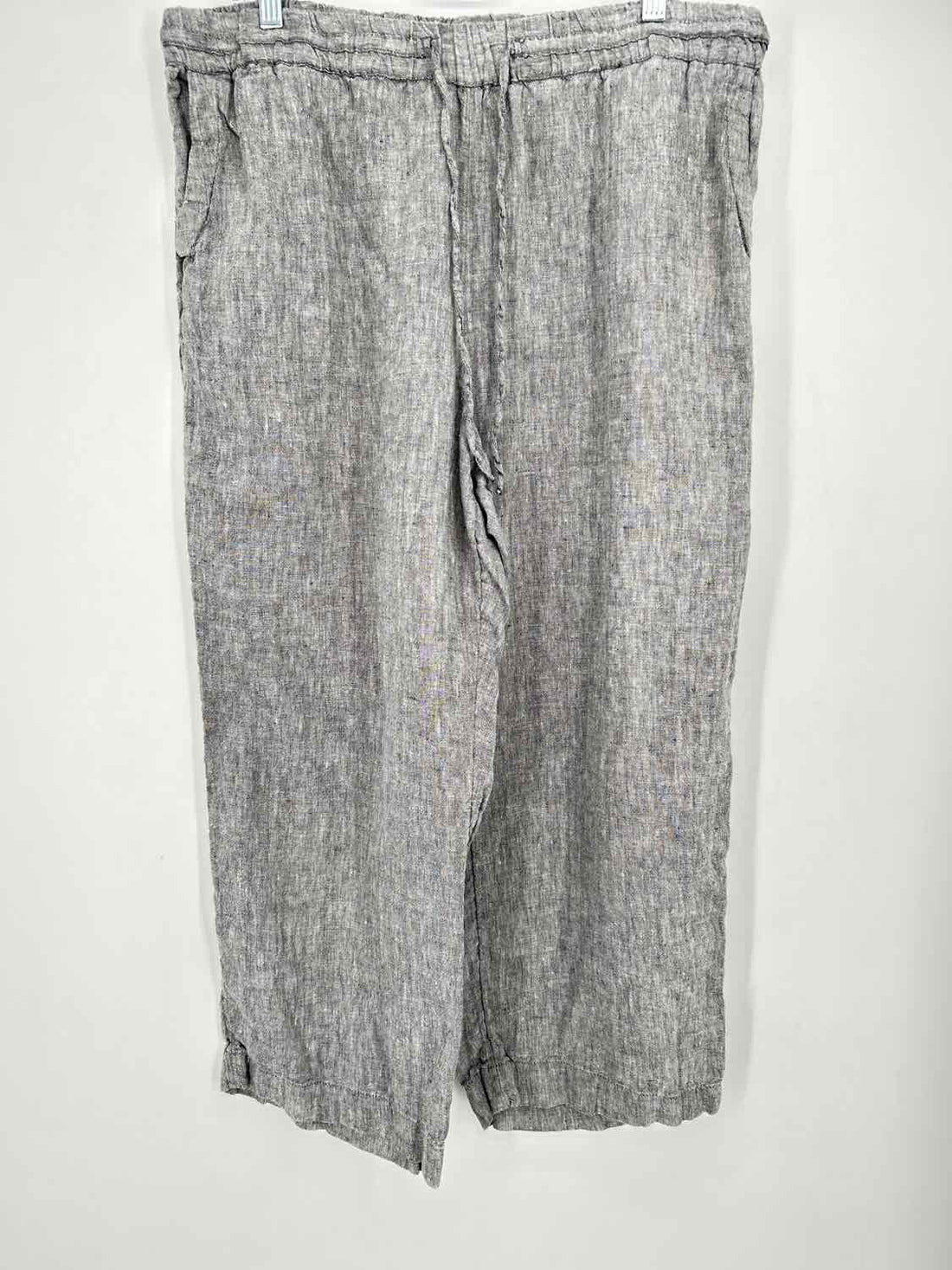 Charter Club Size XL Gray Linen Pants
