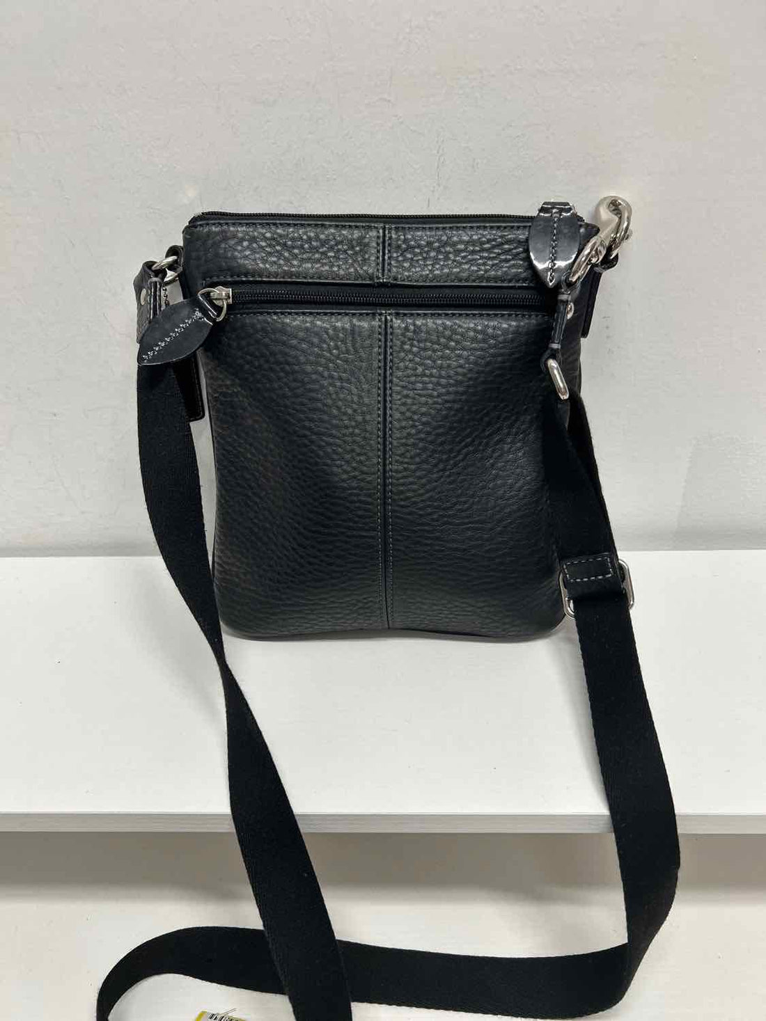 Coach Black Pebbled Leather Crossbody
