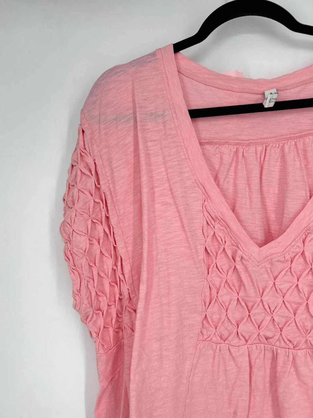 Belle Isle by Torrid Size 3X Pink Short Sleeve Top/Blouse