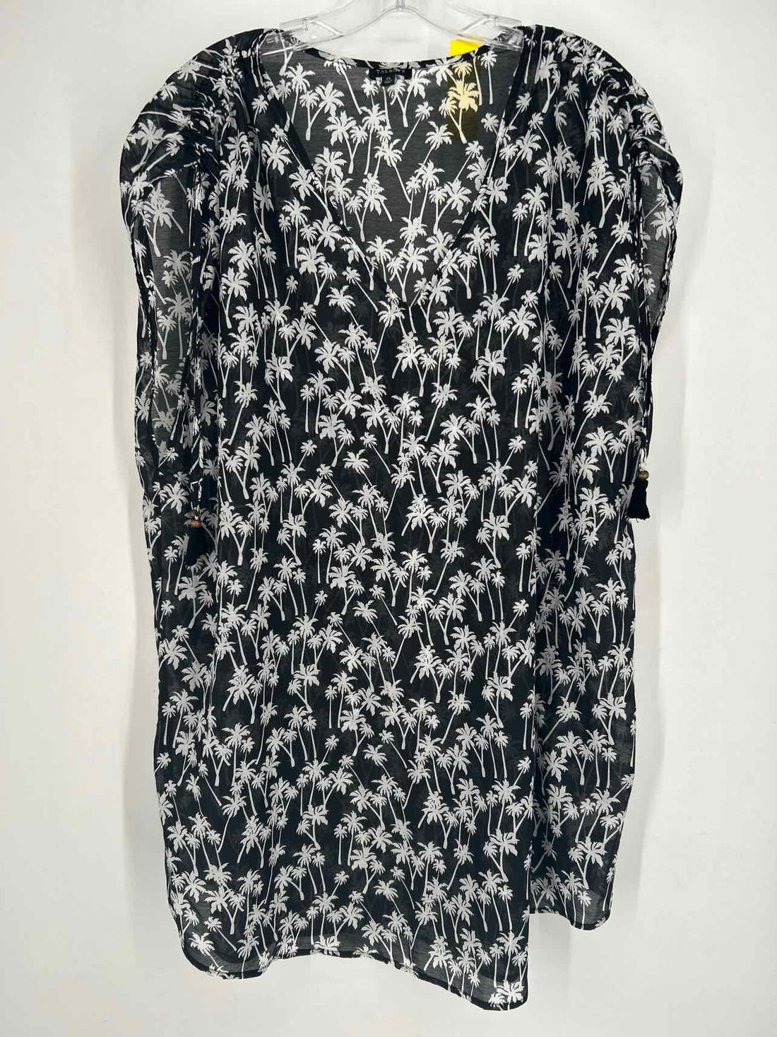 Talbots Size XL Black & White Coverup