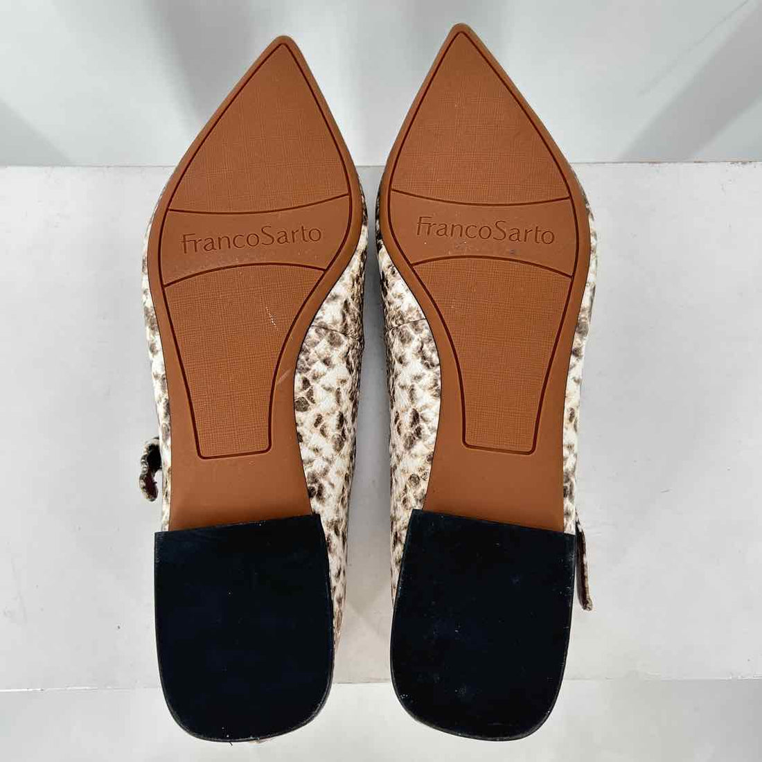Franco Sarto Women Size 9 Reptile Flats