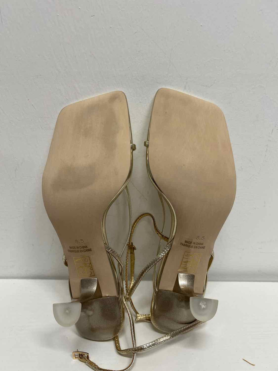 Jeffrey Campbell Women Size 8.5 Light gold metalic New Heels