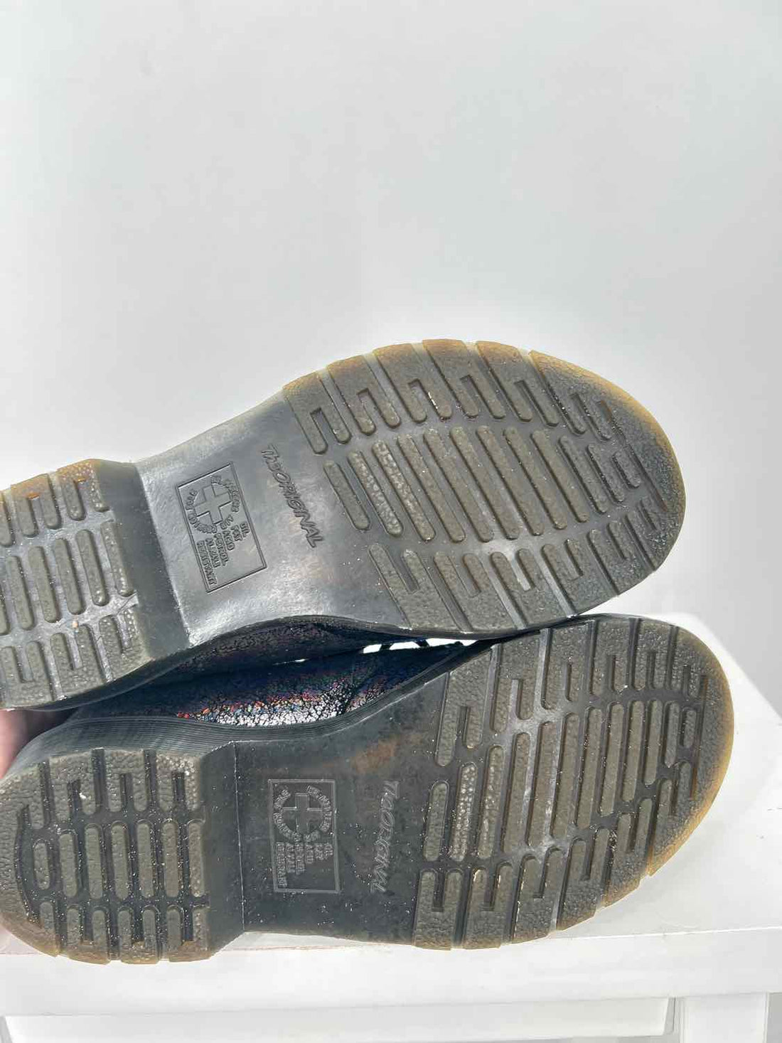 Dr. Martens Women Size 6 Oil Slick Flats
