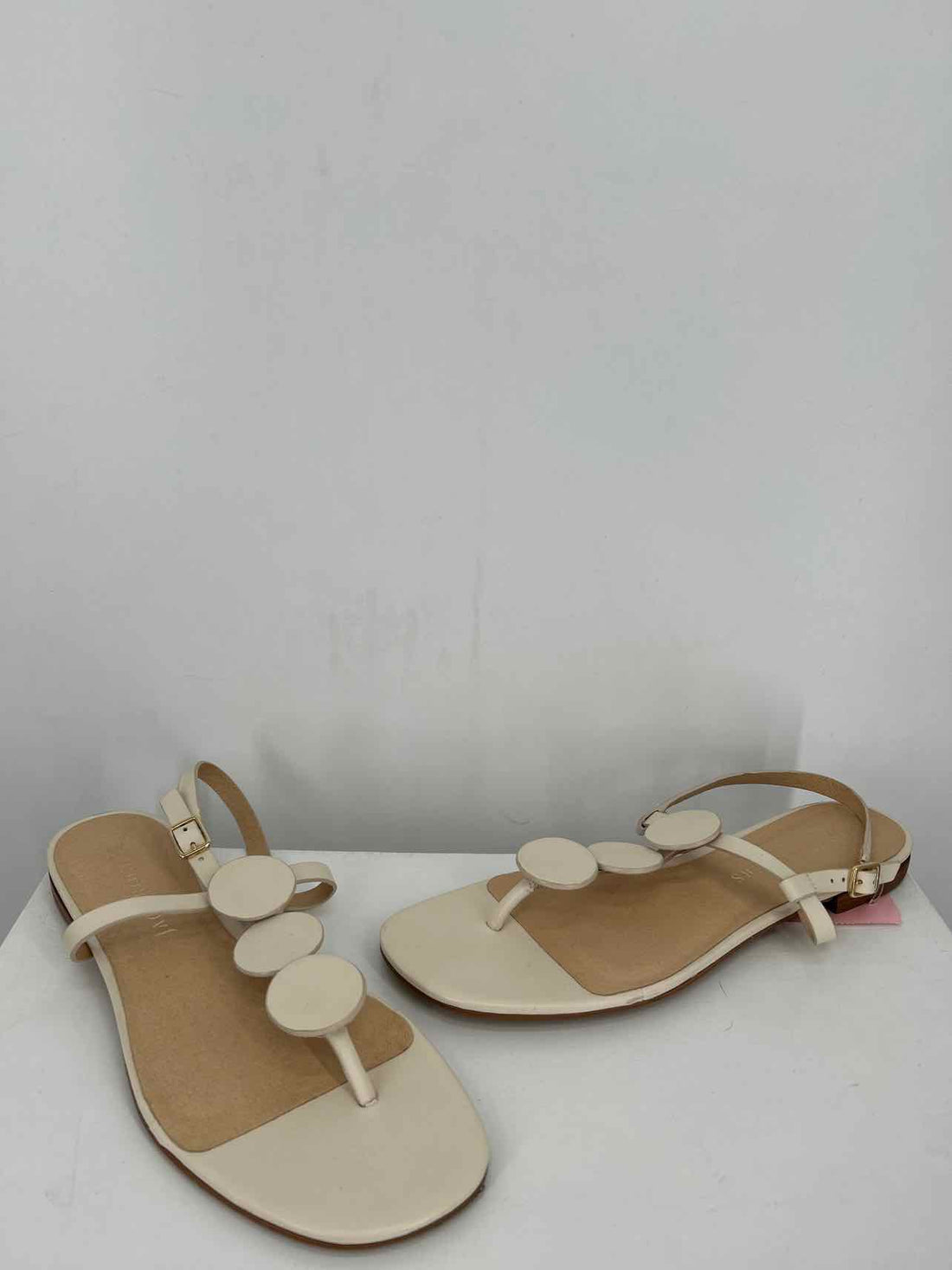 Jack Rogers Women Size 10 Cream Sandals