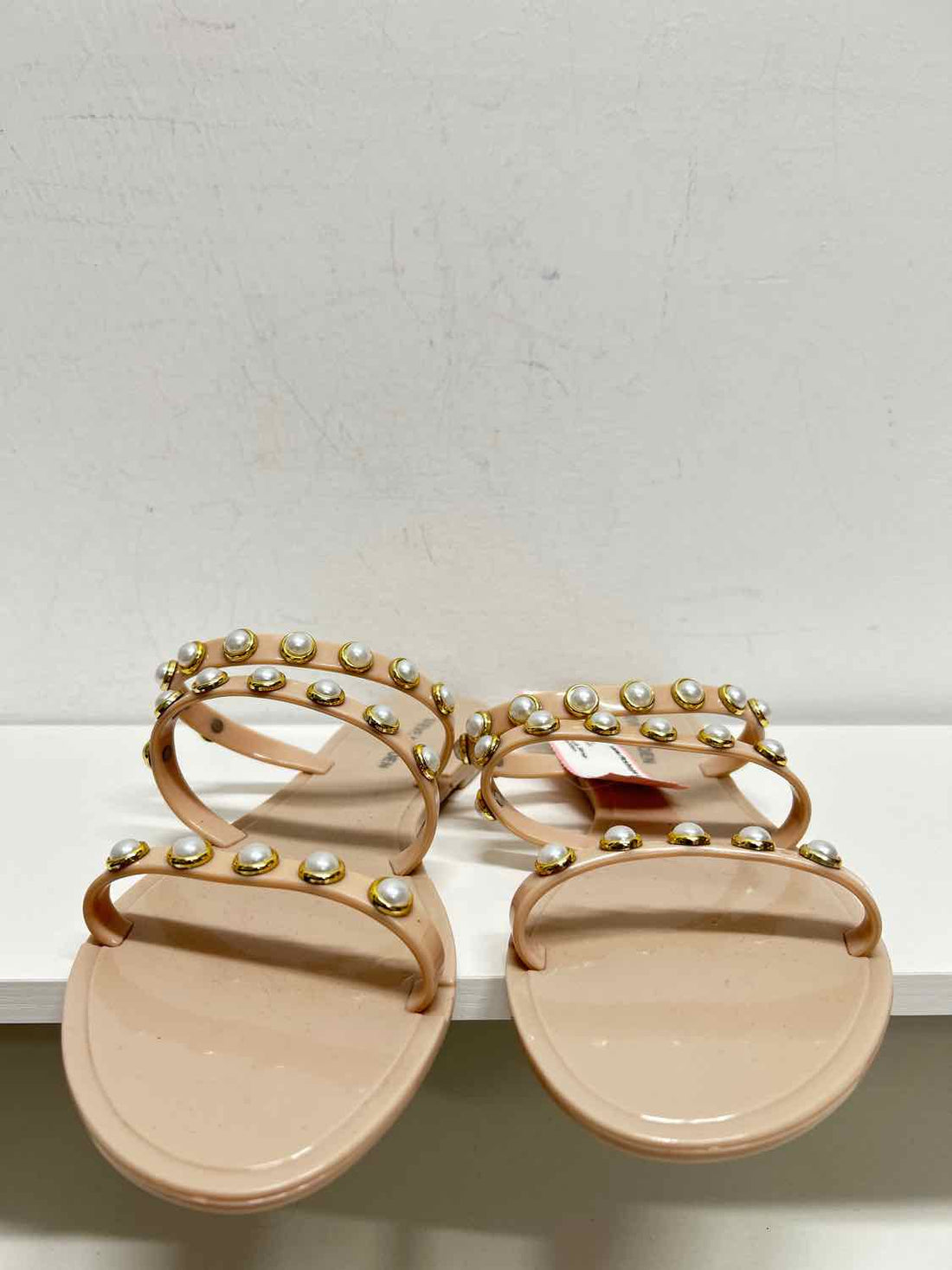 Steve Madden Women Size 7 Blush Jelly Sandals
