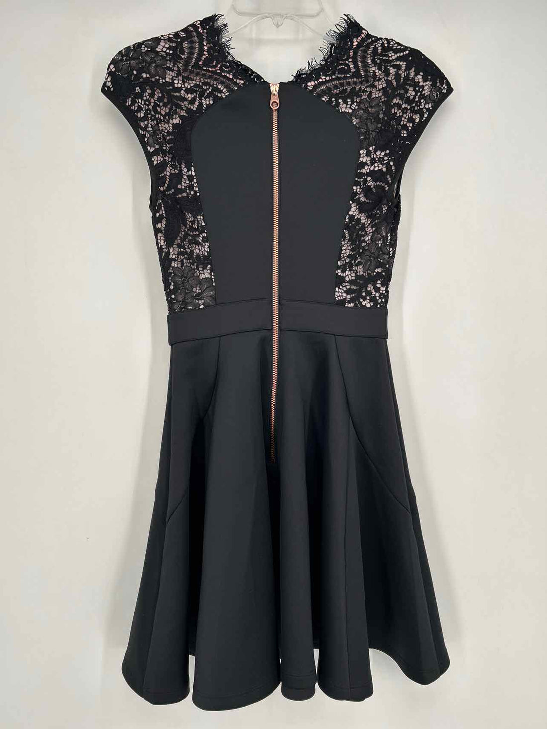 Ted Baker Size 0 Black Dress