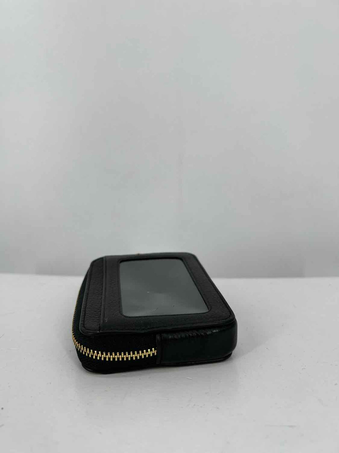 Coach Black Genuine Leather Pre Owned Wallet