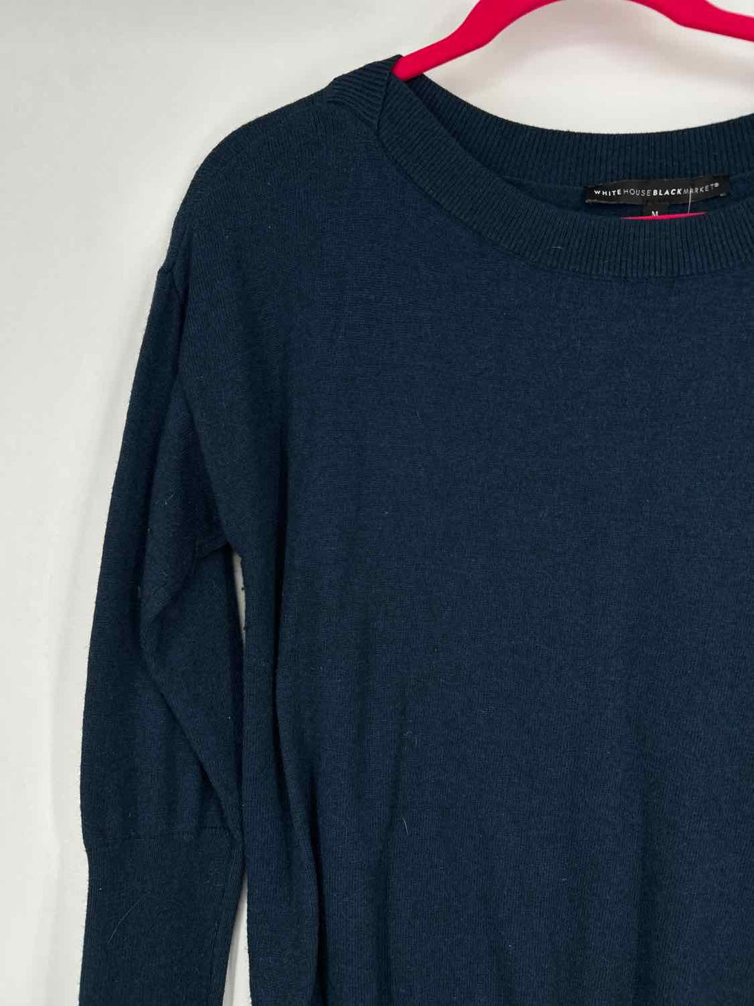 White House Black Market Size M Navy Sweater