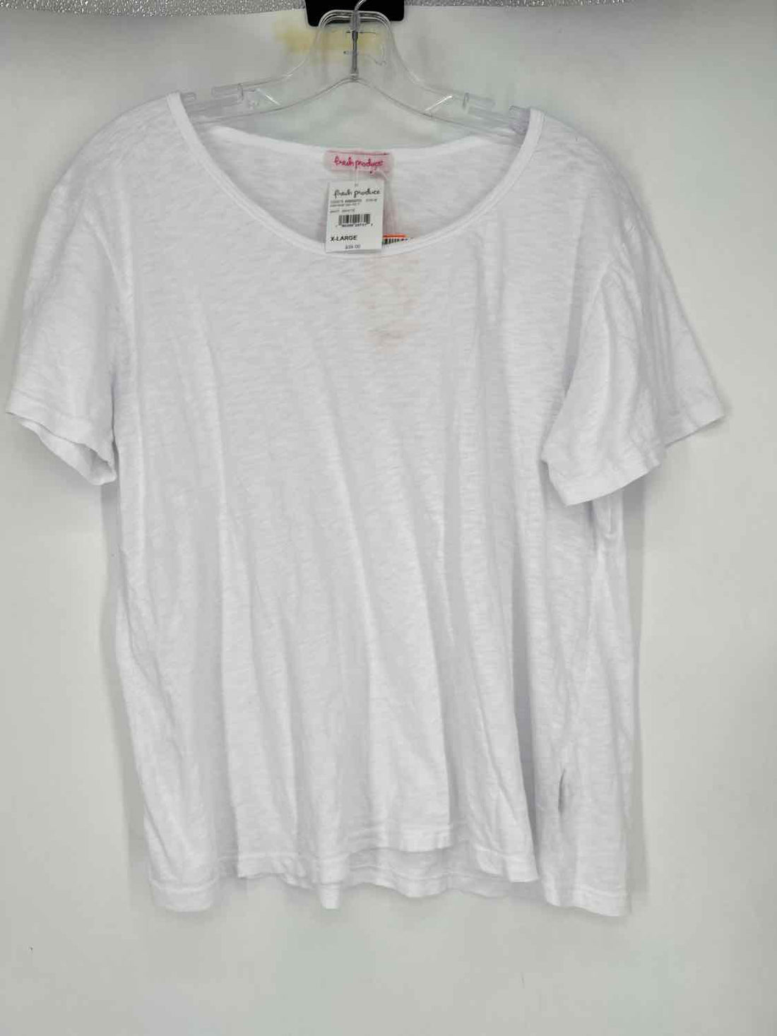Fresh Produce Size XL White NWT Short Sleeve