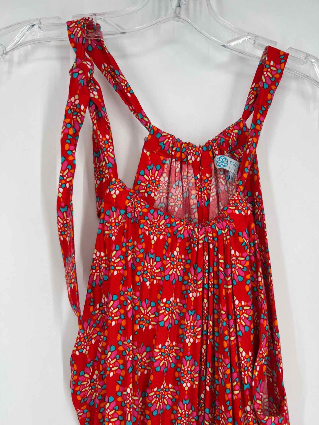 Escapada Living Size M Red Print Rompers
