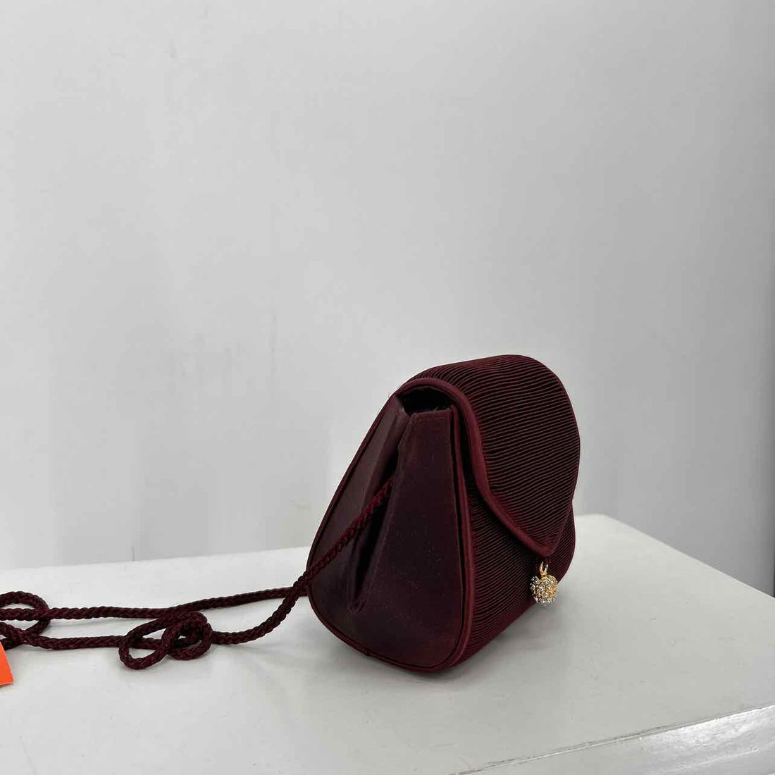 Carla Marchi Burgundy Clutch