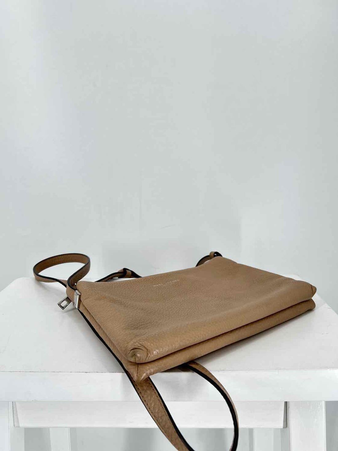 Marc Jacobs Tan Pebbled Leather Crossbody