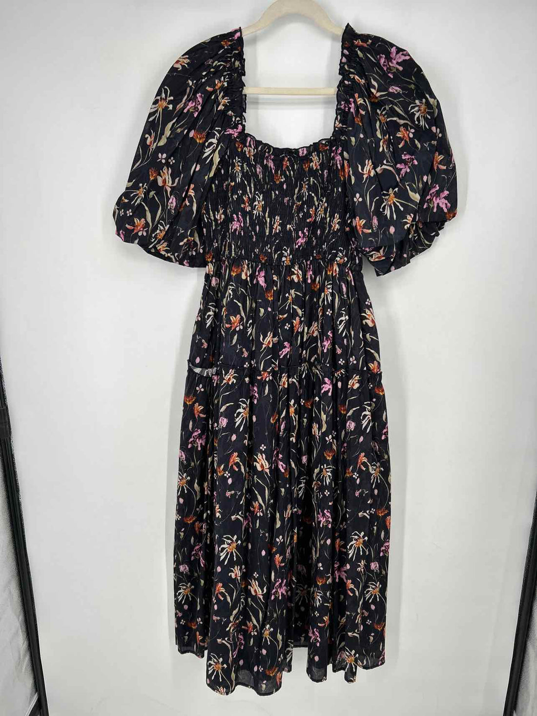 Aureum M Dark Navy Floral New Boutique Dress