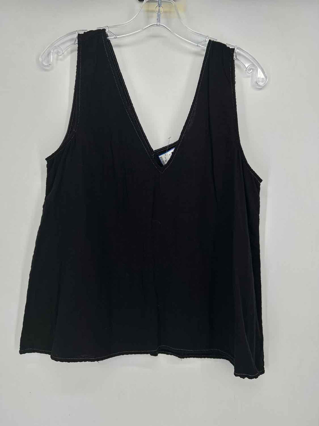 Calme Size L Black Sleeveless