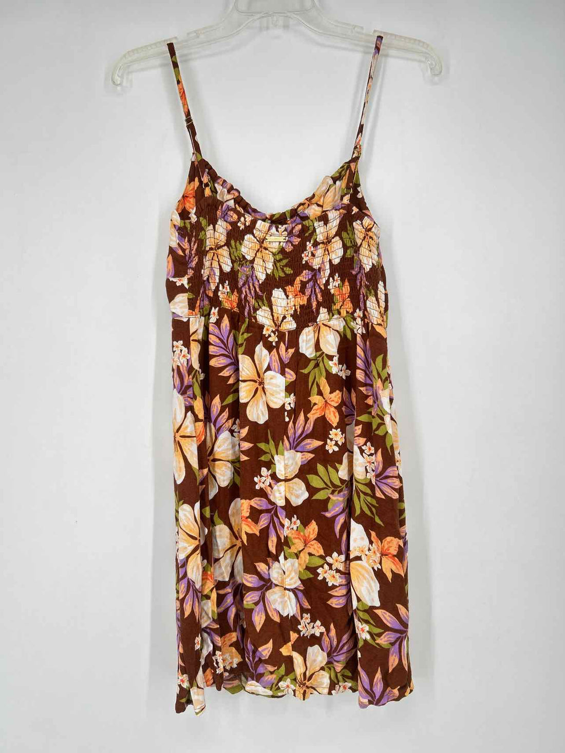 Billabong Size M Brown Floral Dress