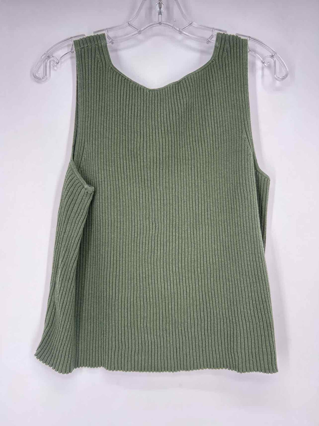 Peruvian Connections Size L Green Sleeveless