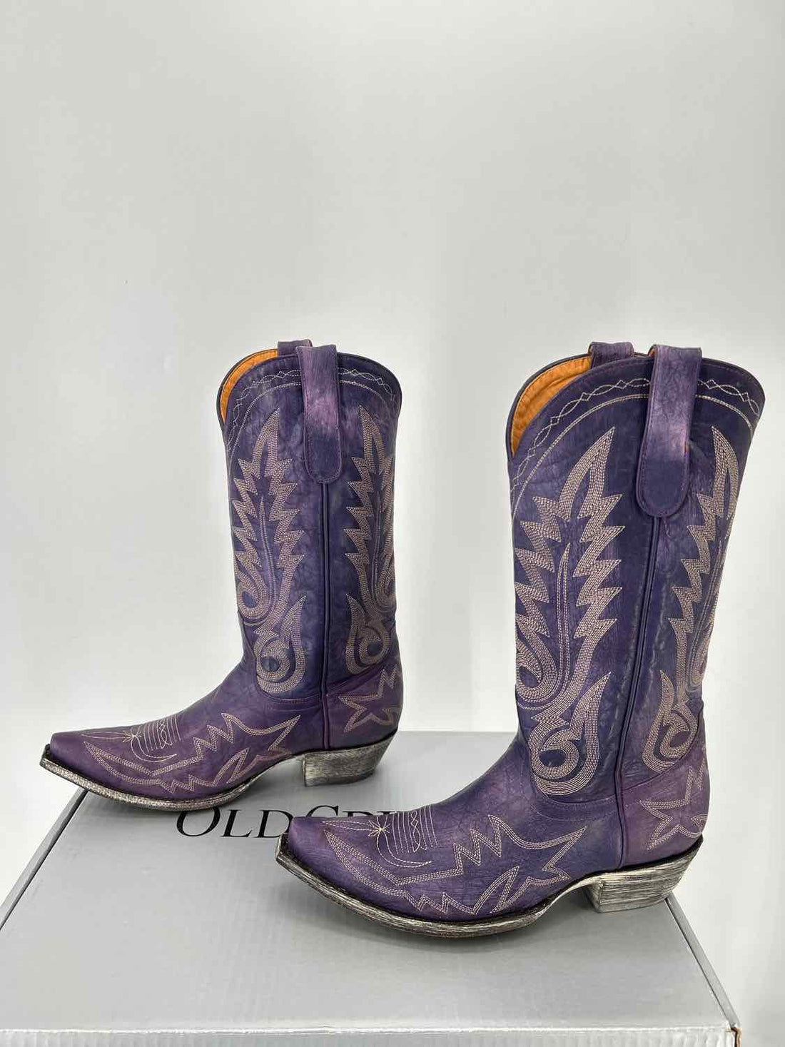 Old Gringo Women Size 9 Violet Leather Cowboy Boot