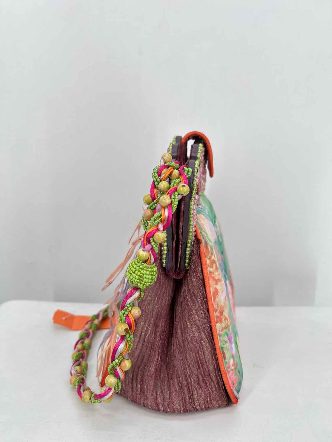 Mary Frances Rainbow Beaded Purse