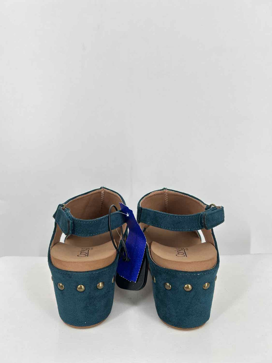 Corkys Women Size 7 Dark Teal Wedges