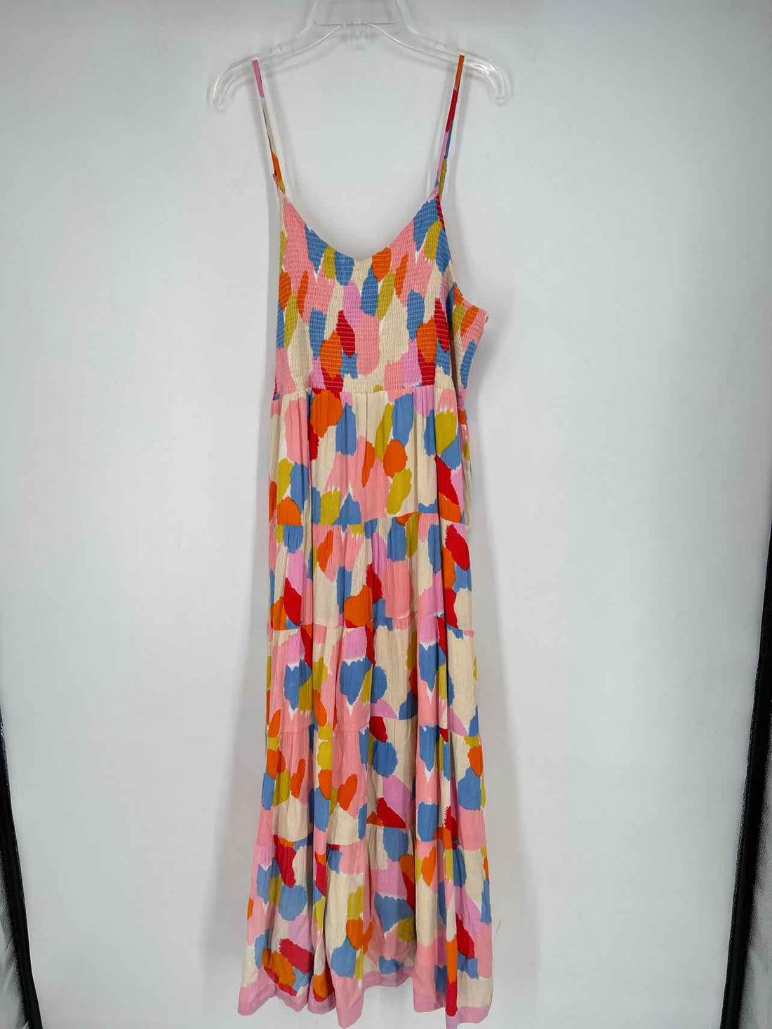 THML Size L Cream Multi Color NWT Maxi