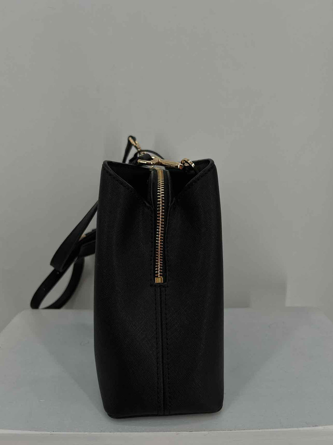 Michael Kors Black Saffiano Leather Good Satchel