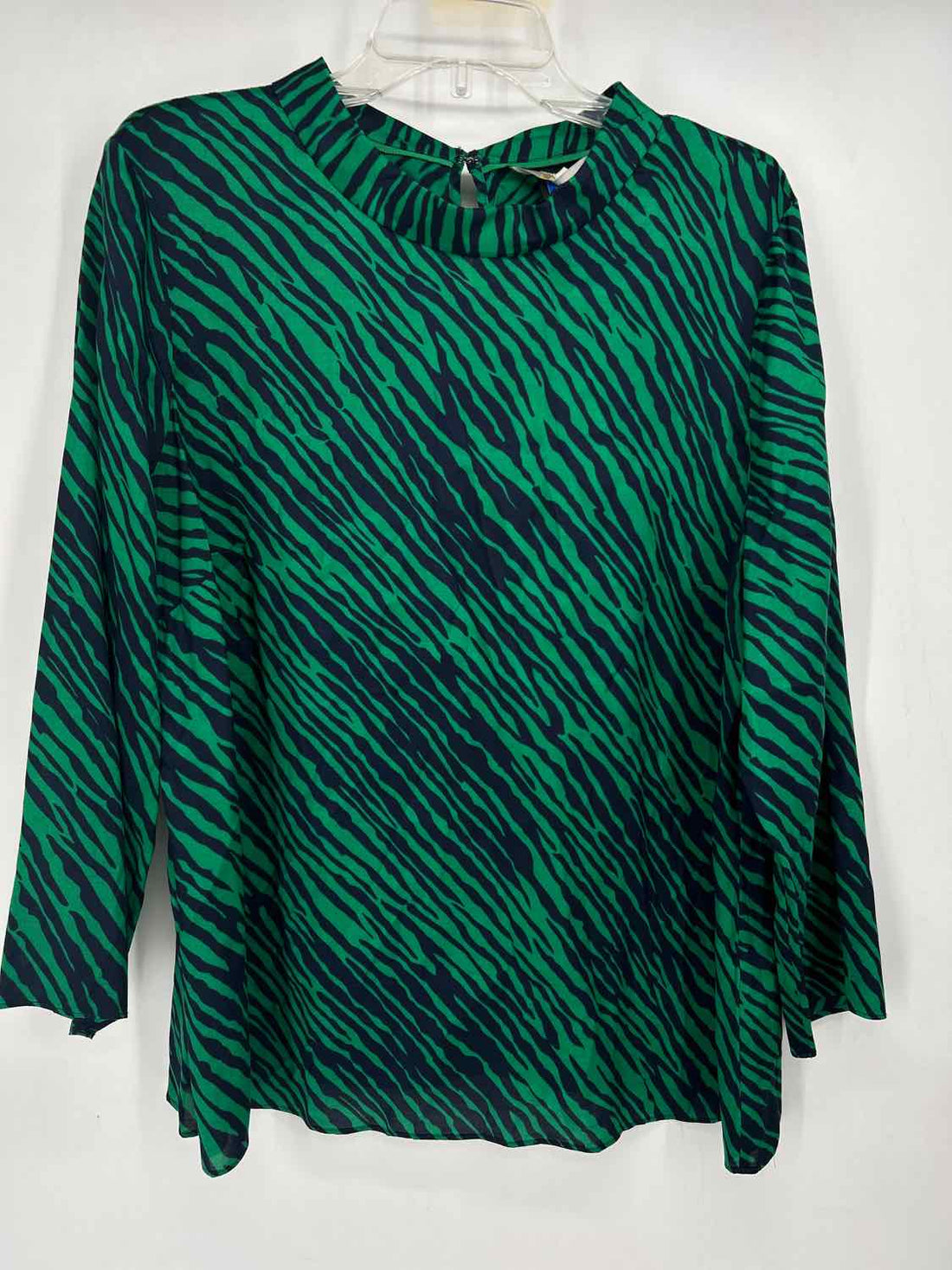 Boden Size 14 Green & Navy Long Sleeve
