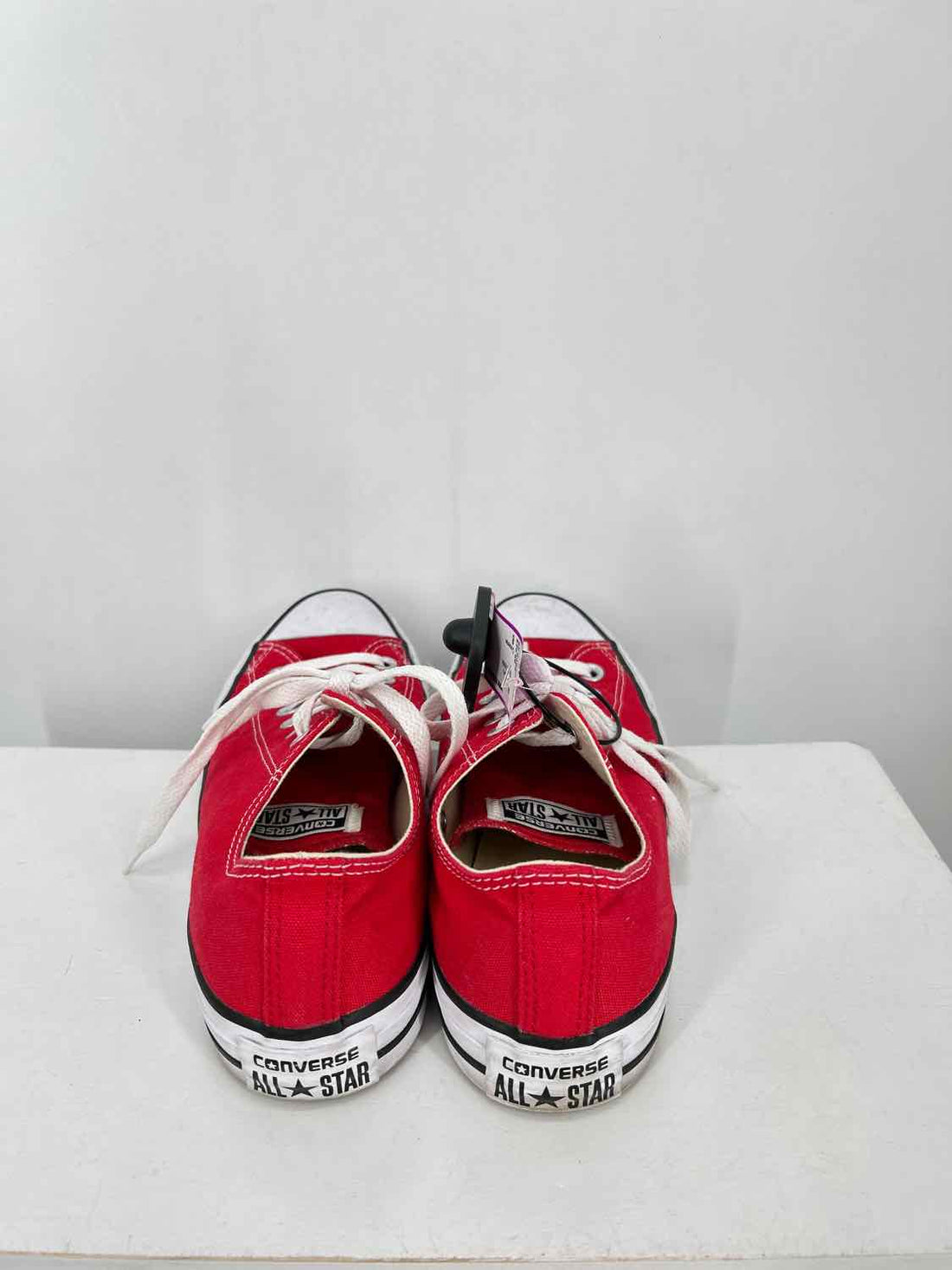 Converse Women Size 8 Red & White Sneakers