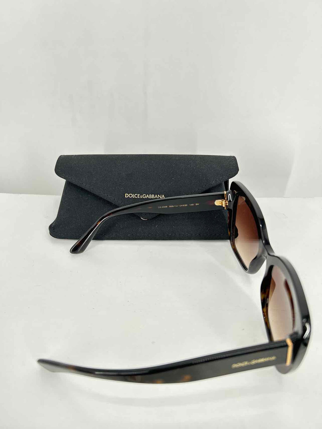 Dolce & Gabbana Size 54-20-140 zyl Brown tort Sunglasses
