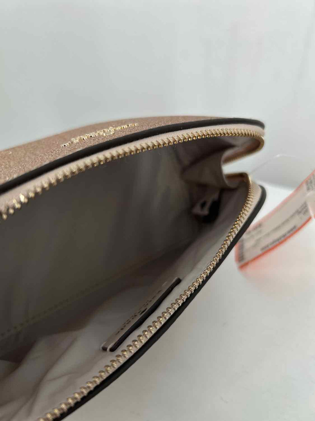 Kate Spade Gold Glitter Cosemtic Wallet