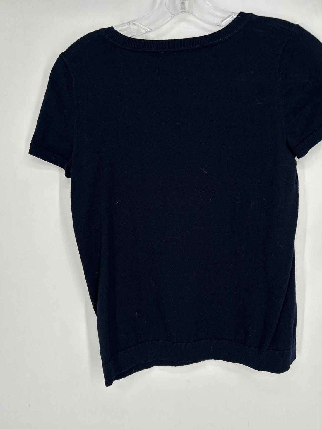 Talbots Size SP Dark Navy Short Sleeve