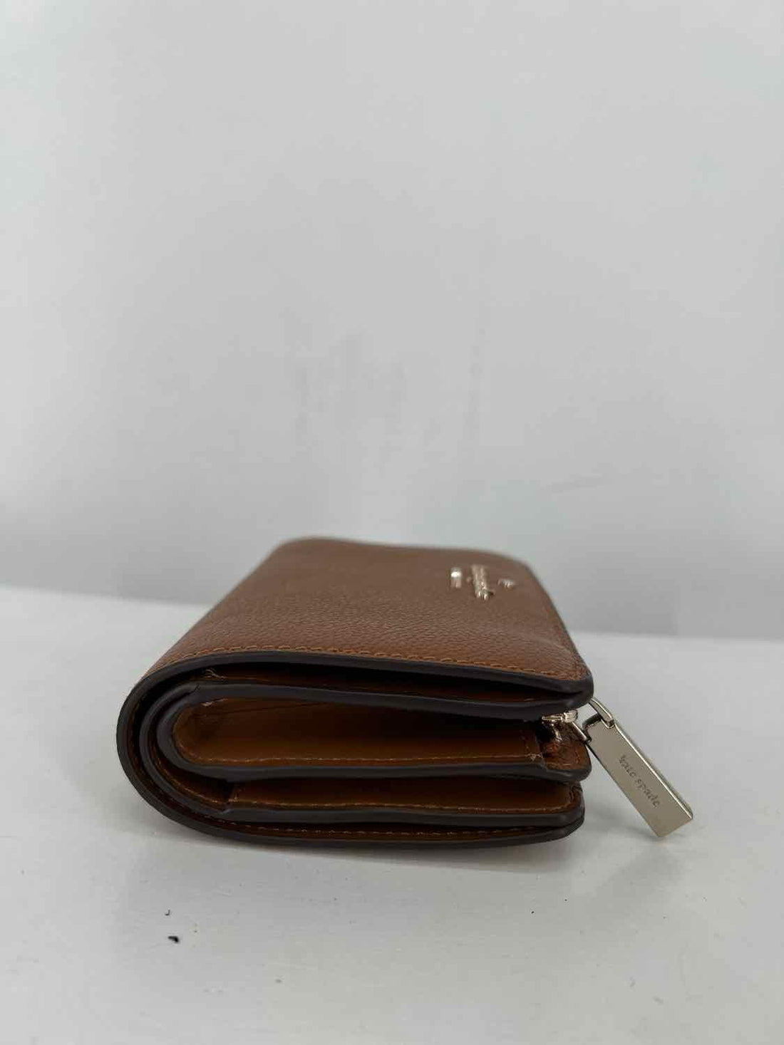 Kate Spade Brown Pebbled Leather Wallet
