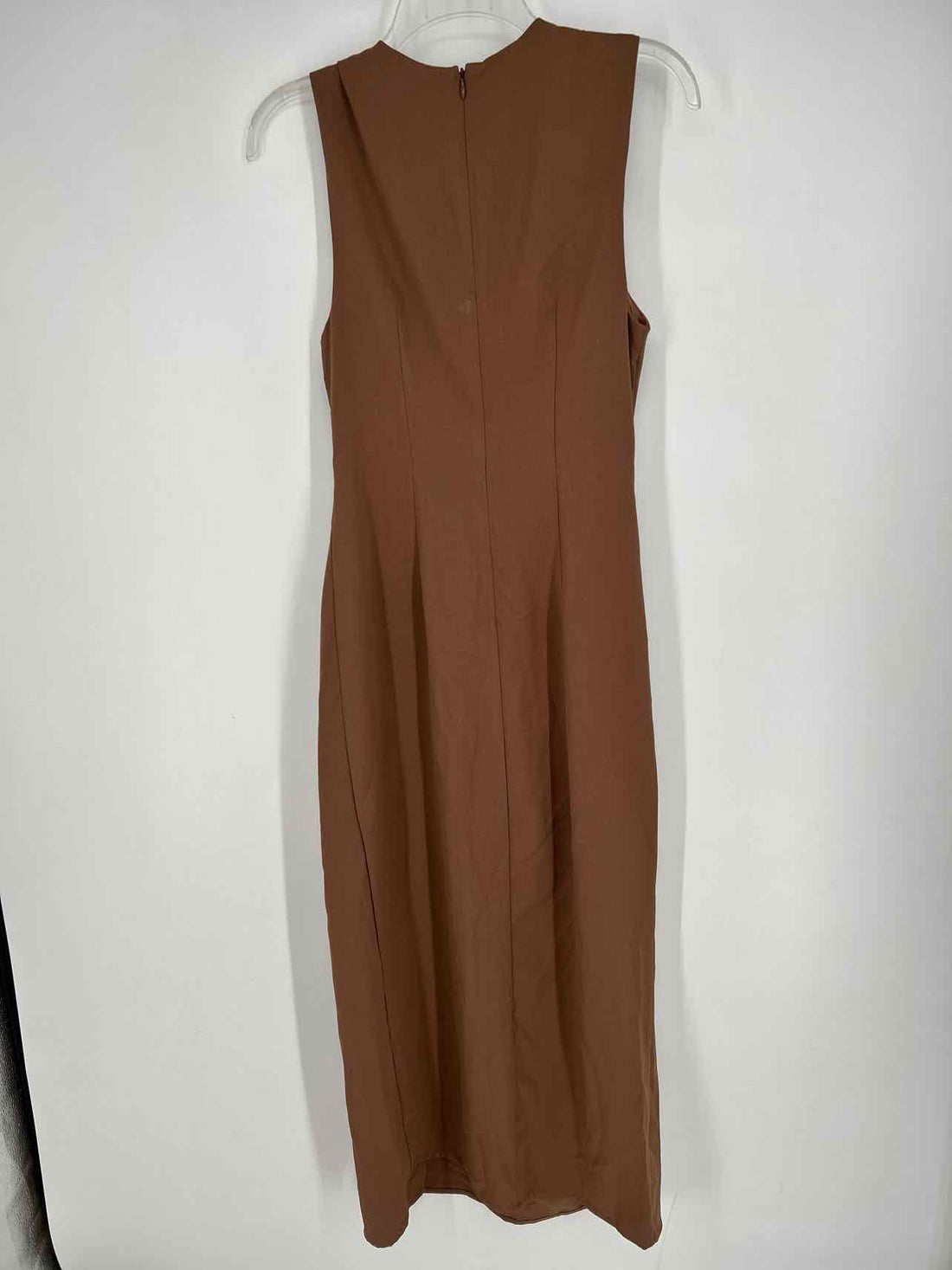 Entro Size S Brown Sleeveless Dress