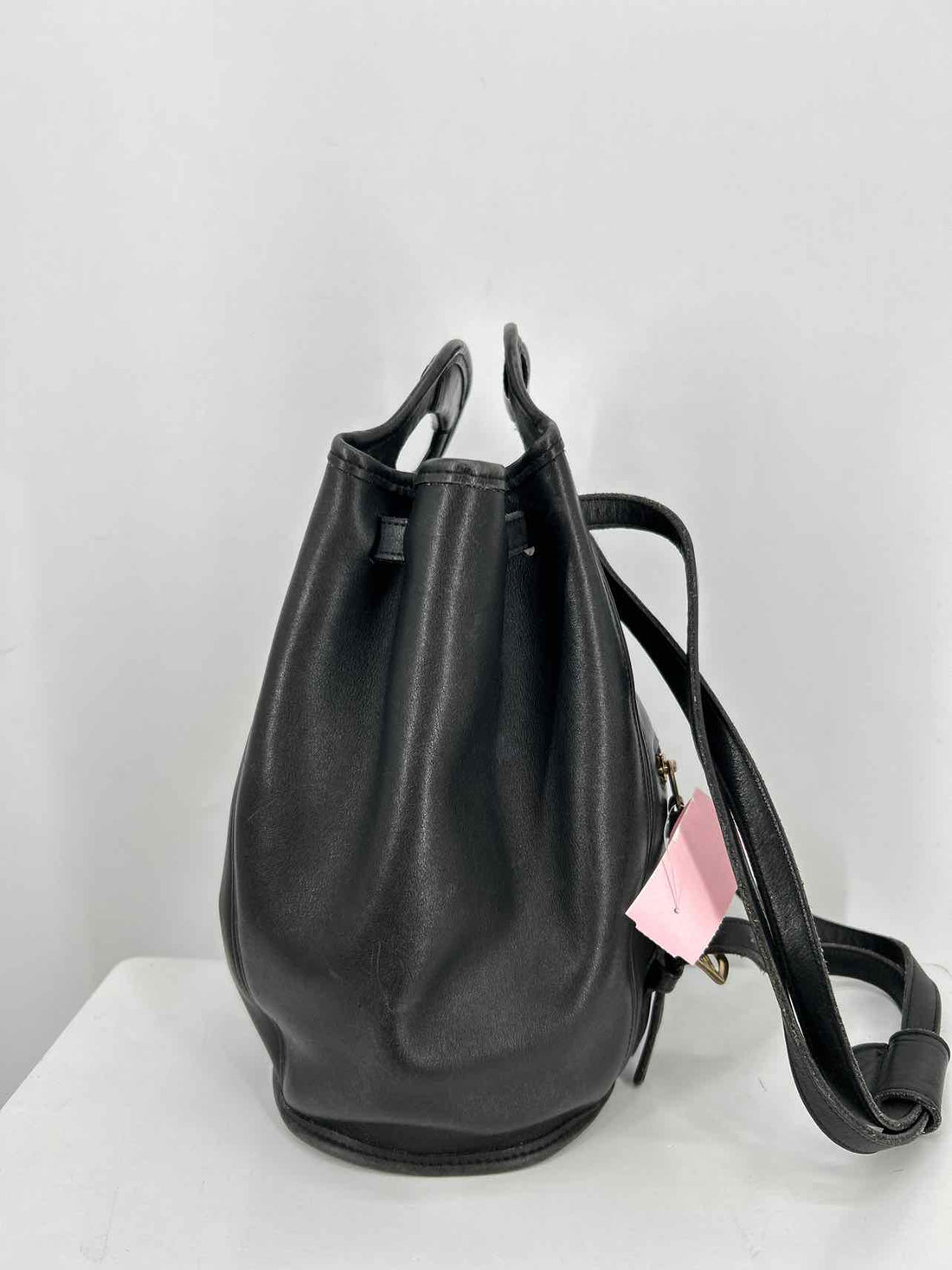 Coach Black Smooth Leather Pre Owned Backpack