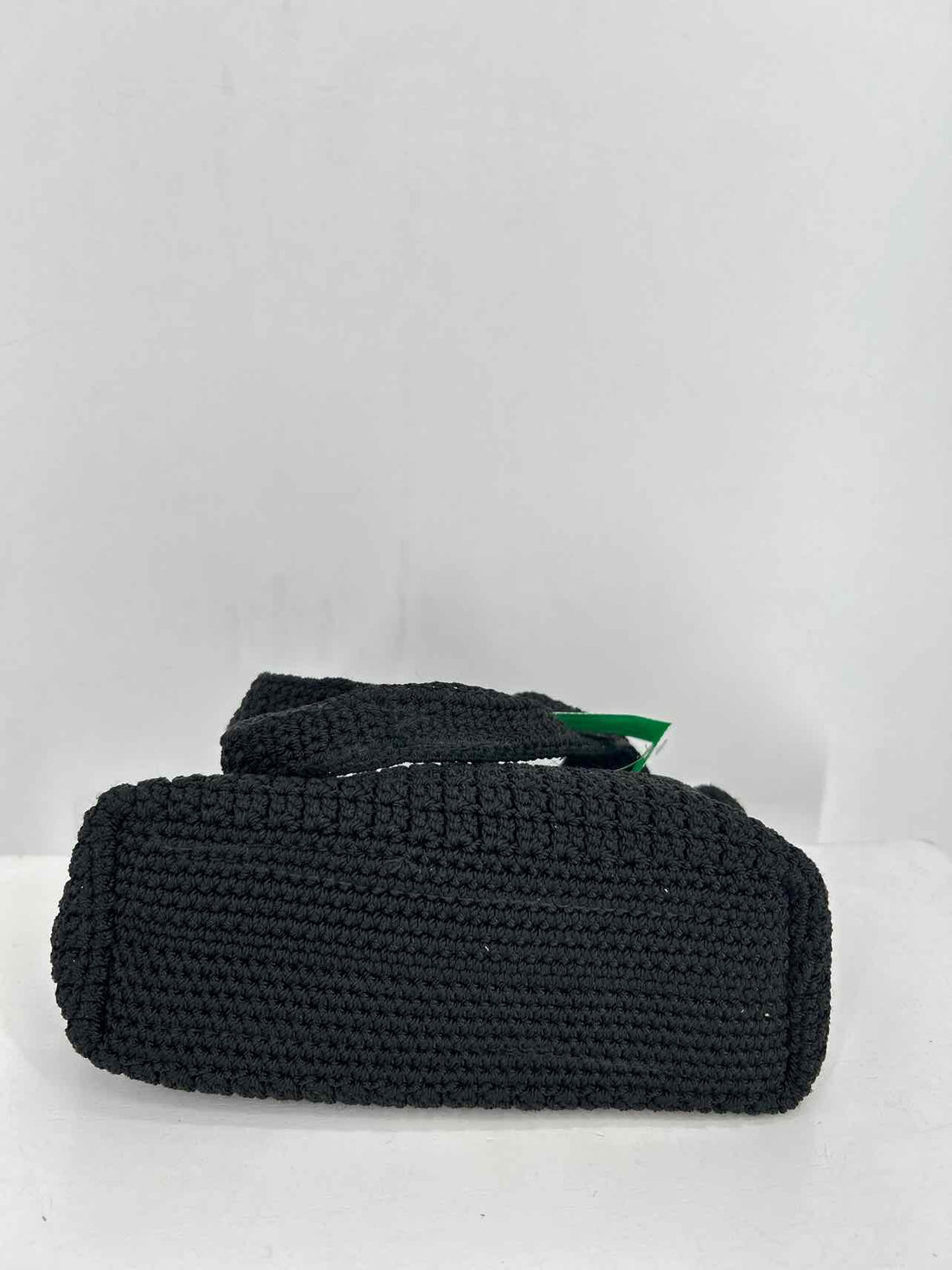 Jacqueline Ferrar Black Crochet Excellent Condition Purse