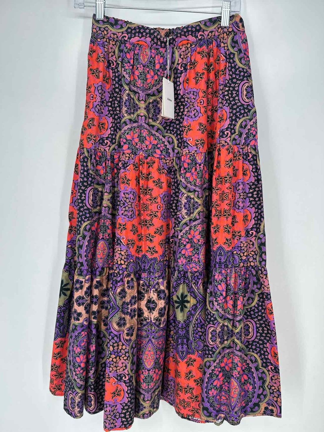 Xirena Size S Black Print NWT Angeline Skirts